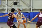 MBBall vs Sprinfgfield  Wheaton College Men’s Basketball vs Springfield College. - Photo By: KEITH NORDSTROM